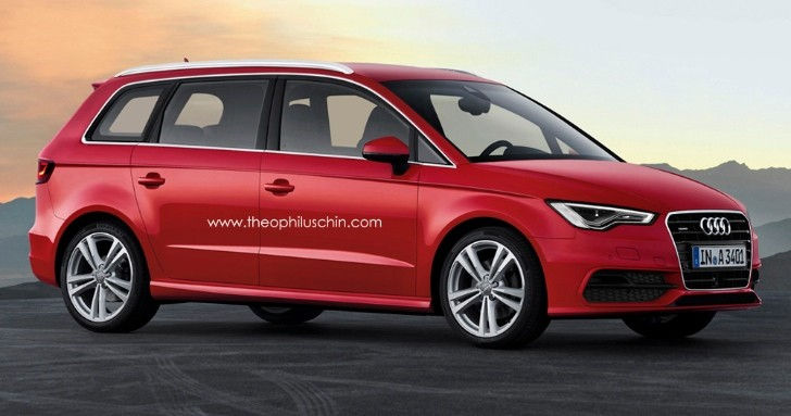Wallpaper #jrjJ2ZIBJvJKYCmEM-5H98 Audi A3 Mpv Avant Rendering Autoevolution