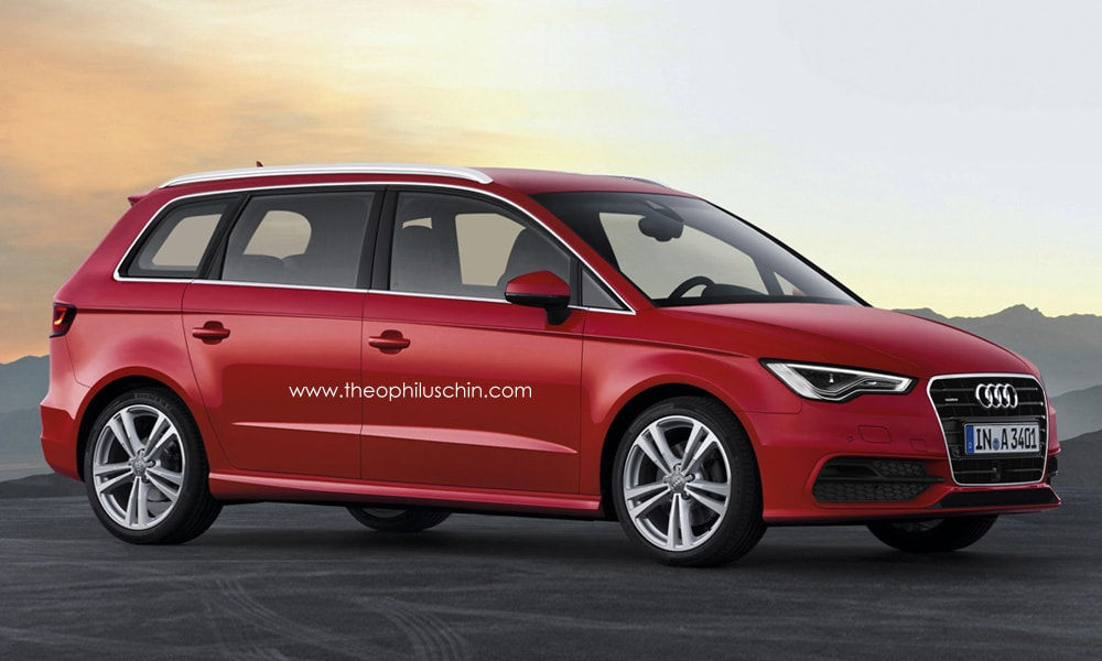 Wallpaper #jrjJ2ZIBJvJKYCmEM-5H2 Audi A3 Mpv Avant Rendering Autoevolution