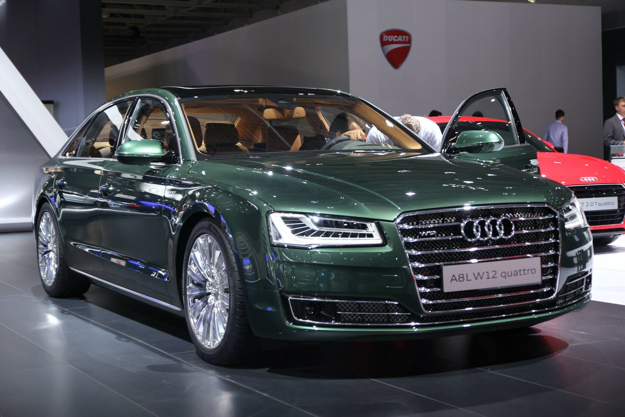 Wallpaper #2Wcs-JIBSpphPi3-e4hq318 Audi A8l W12 in Verdant Green Pearl Has Jaguar Looks Autoevolution