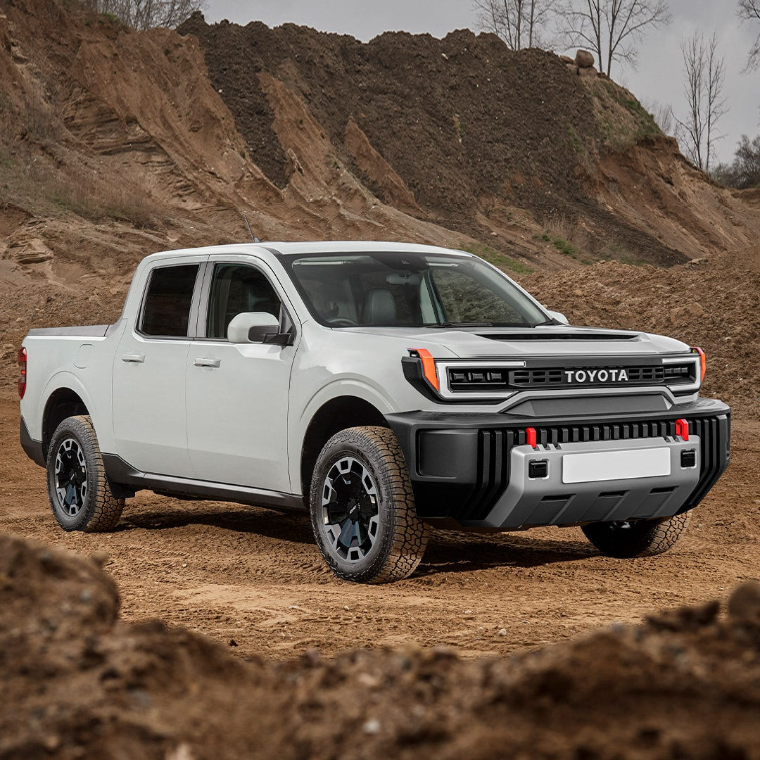 Wallpaper #PmeG8ZIBSpphPi3-Umzt266 Future Toyota Compact Pickup Truck Gets Rendered Just Call It a Stout