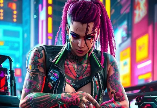 Wallpaper #37kb3pIBJvJKYCmE0QMM246 Tattoo Cyberpunk 2077