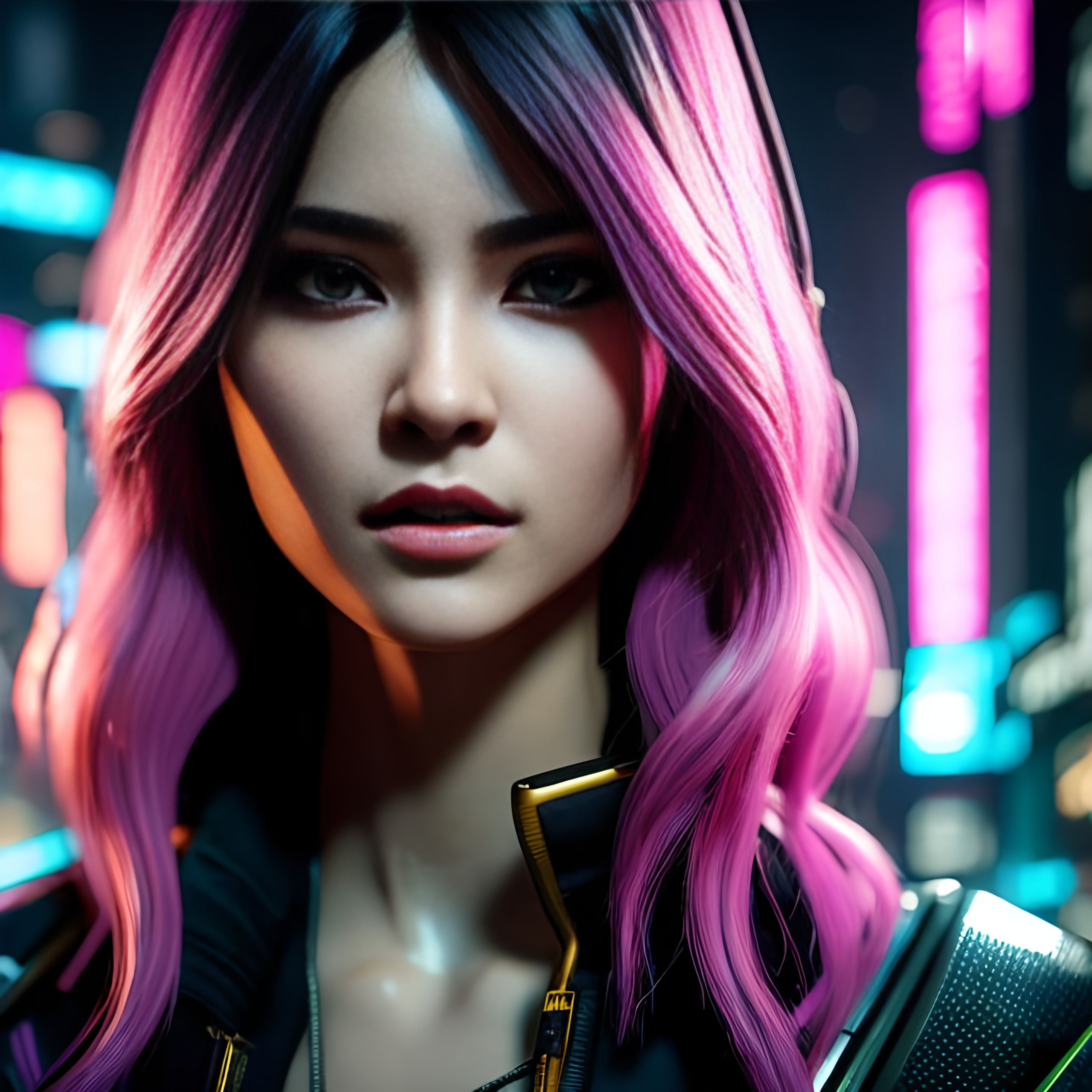 Wallpaper #9LiYPpIBJvJKYCmEbMrg35 Portrait 1girl Vcyberpunk 2077 Close Ups 21