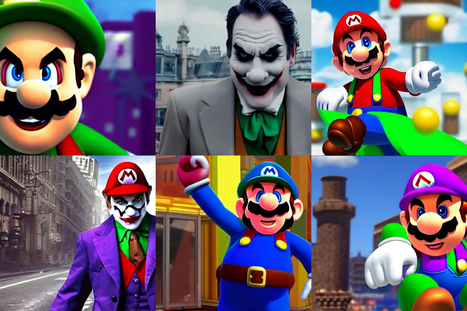 Wallpaper #27ip25IBJvJKYCmEkfew12 A Still of Super Mario in Joker Stable Diffusion Openart