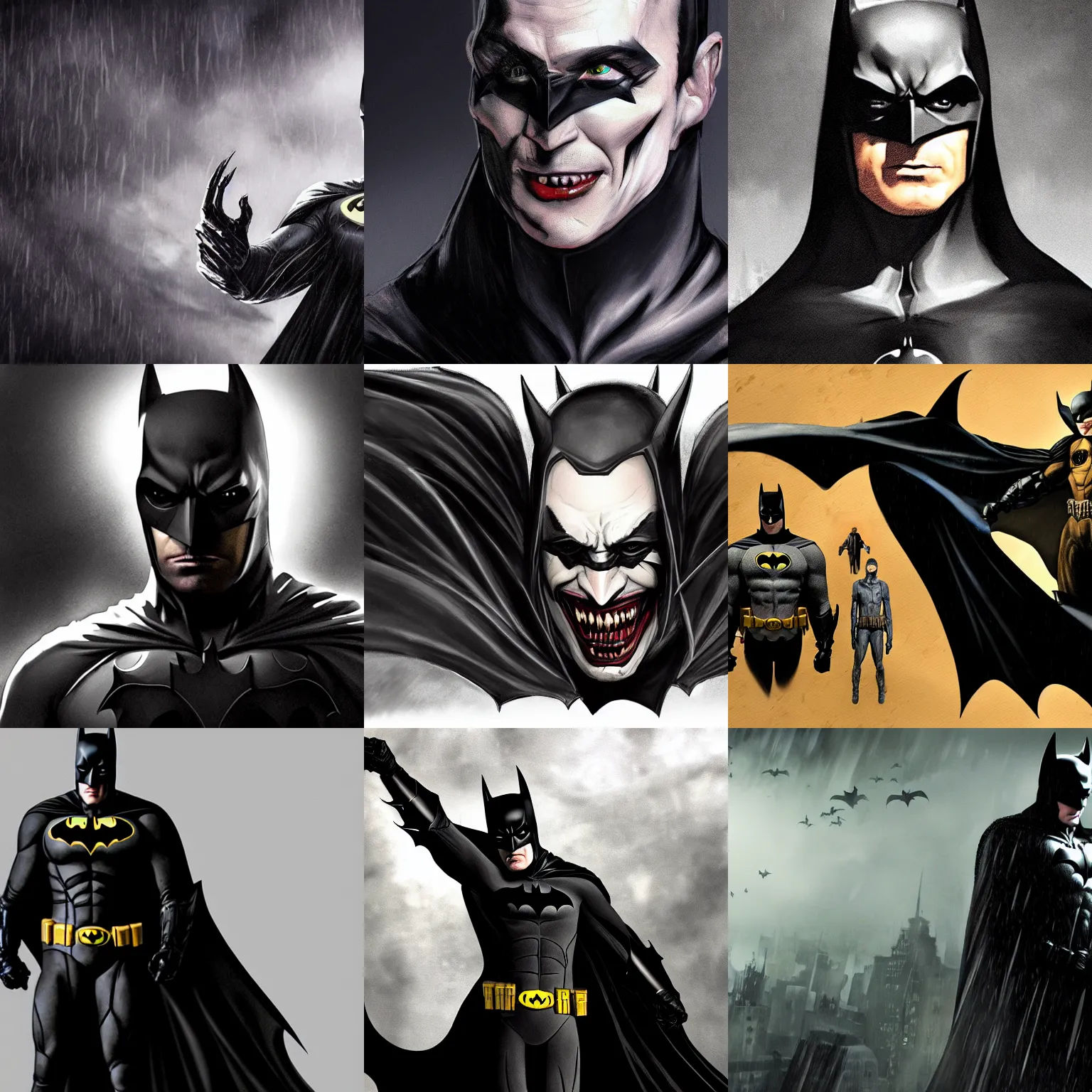 Wallpaper #XepcV5MBlwTYPL18CBFv71 Batman Vampire Concept Art Darren Aronofsky 4 K Stable Diffusion
