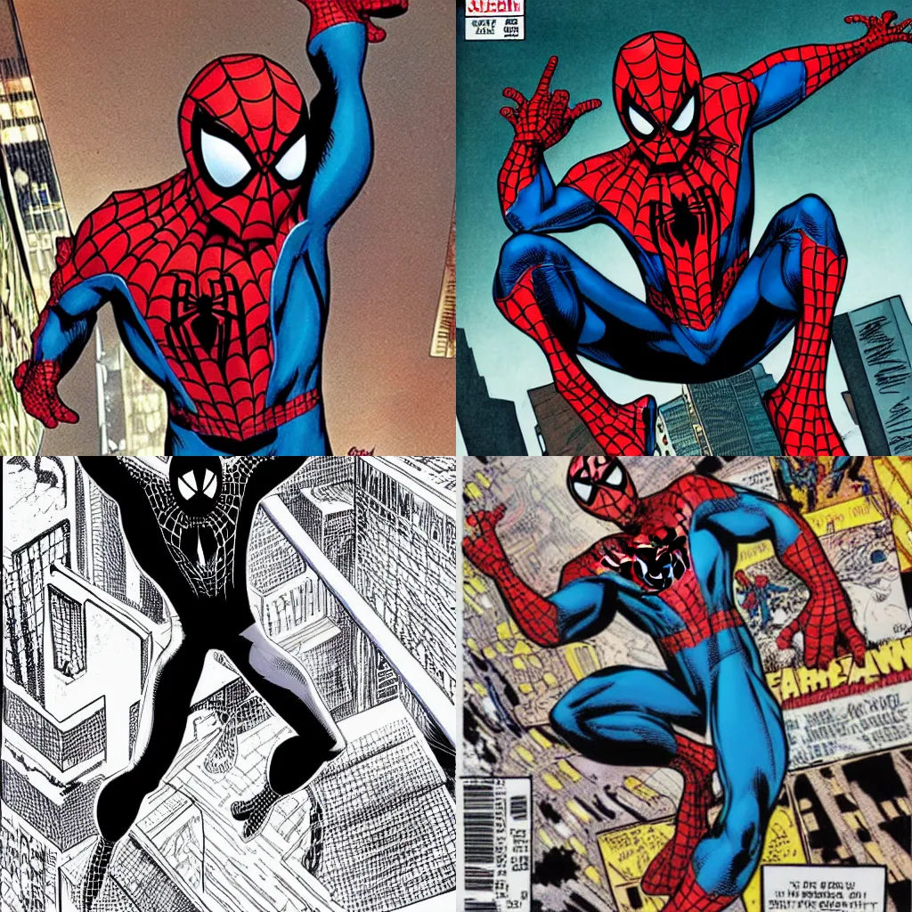 Wallpaper #z2dK-5IBSpphPi3-fJPS262 Spiderman by Todd Mcfarlane Stable Diffusion