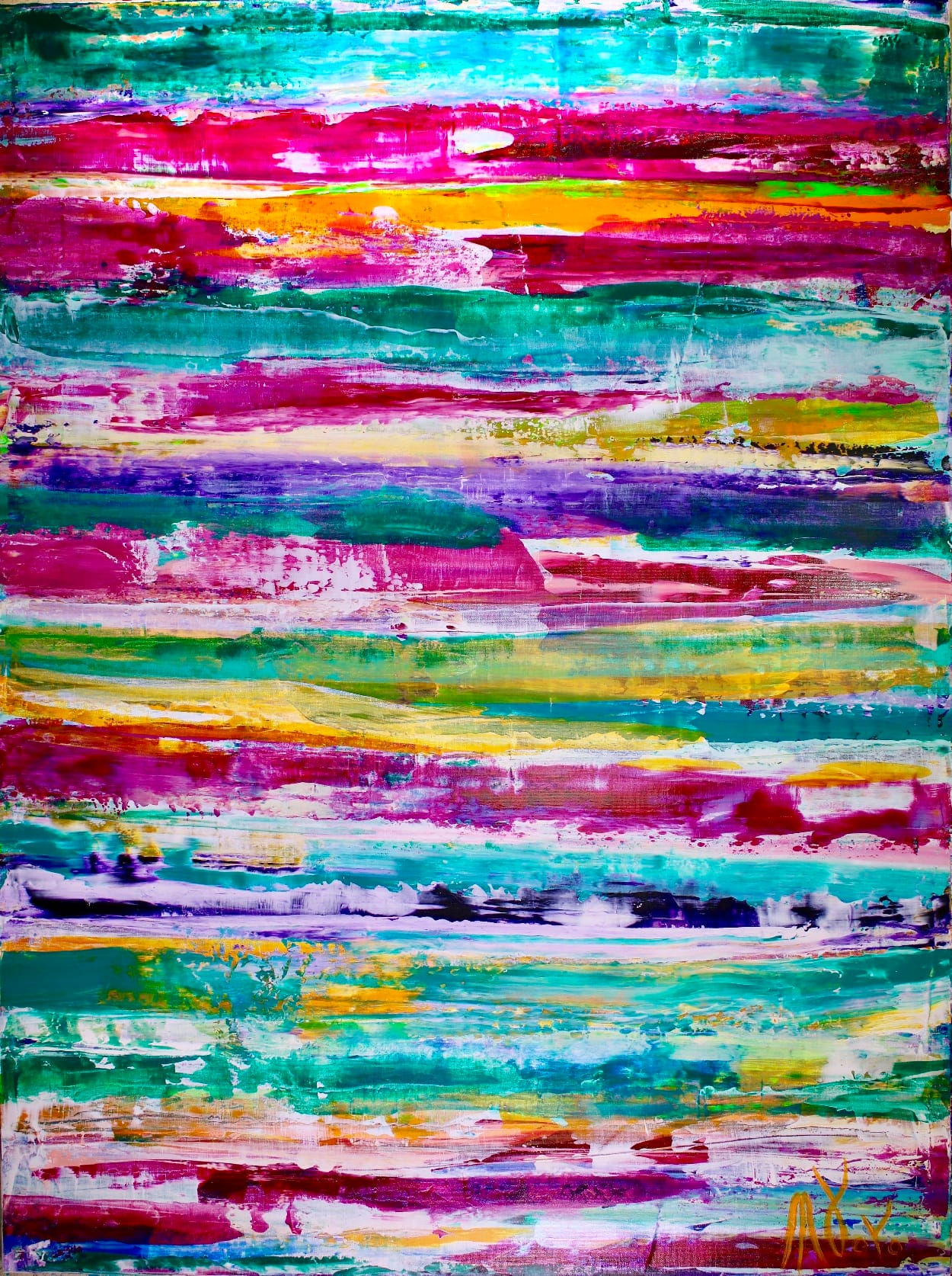 Wallpaper #F2e4DJMBSpphPi3-j-D5153 Sold Color Field and Mirrors by Nestor Toro Abstract Art Nestor