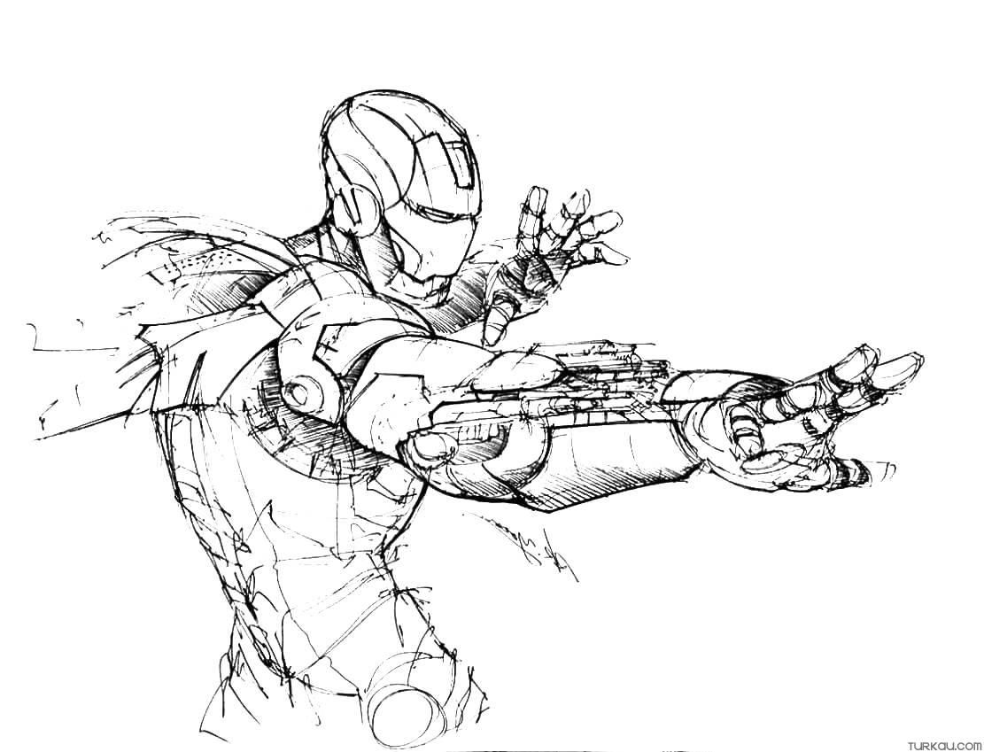 Wallpaper #dGdR9pIBSpphPi3-2IP1363 Update 78 Iron Man Colour Sketch Ineteachers