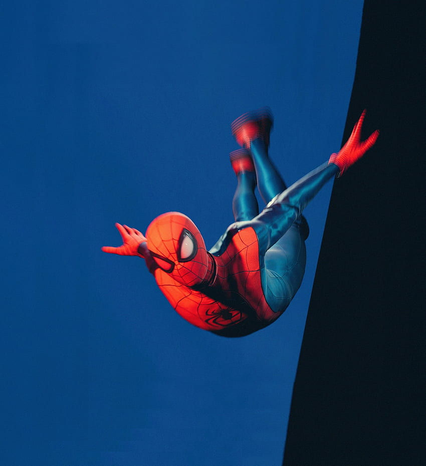 Wallpaper #NLjT1ZIBJvJKYCmErdt9126 El Hombre Arana De Marvel Miles Morales Saltando Fan Art Fondo De