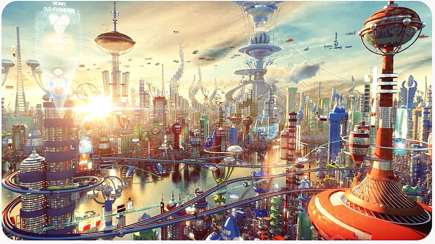 Wallpaper #Z7lp3pIBJvJKYCmERgWS282 Future Cities Concept Art