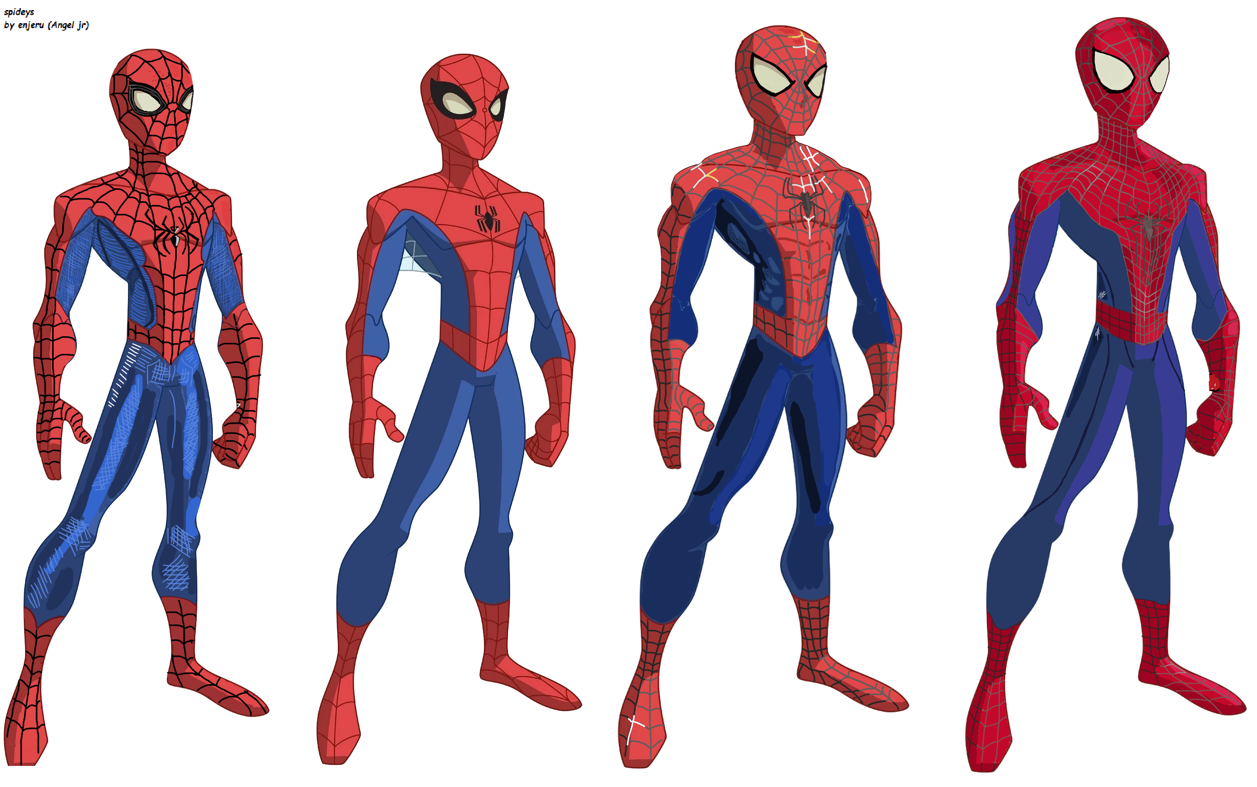 Wallpaper #lQOfZZMBpyOg8YnERdmb63 Spectacular Spider Men by Enjeruz on Newgrounds
