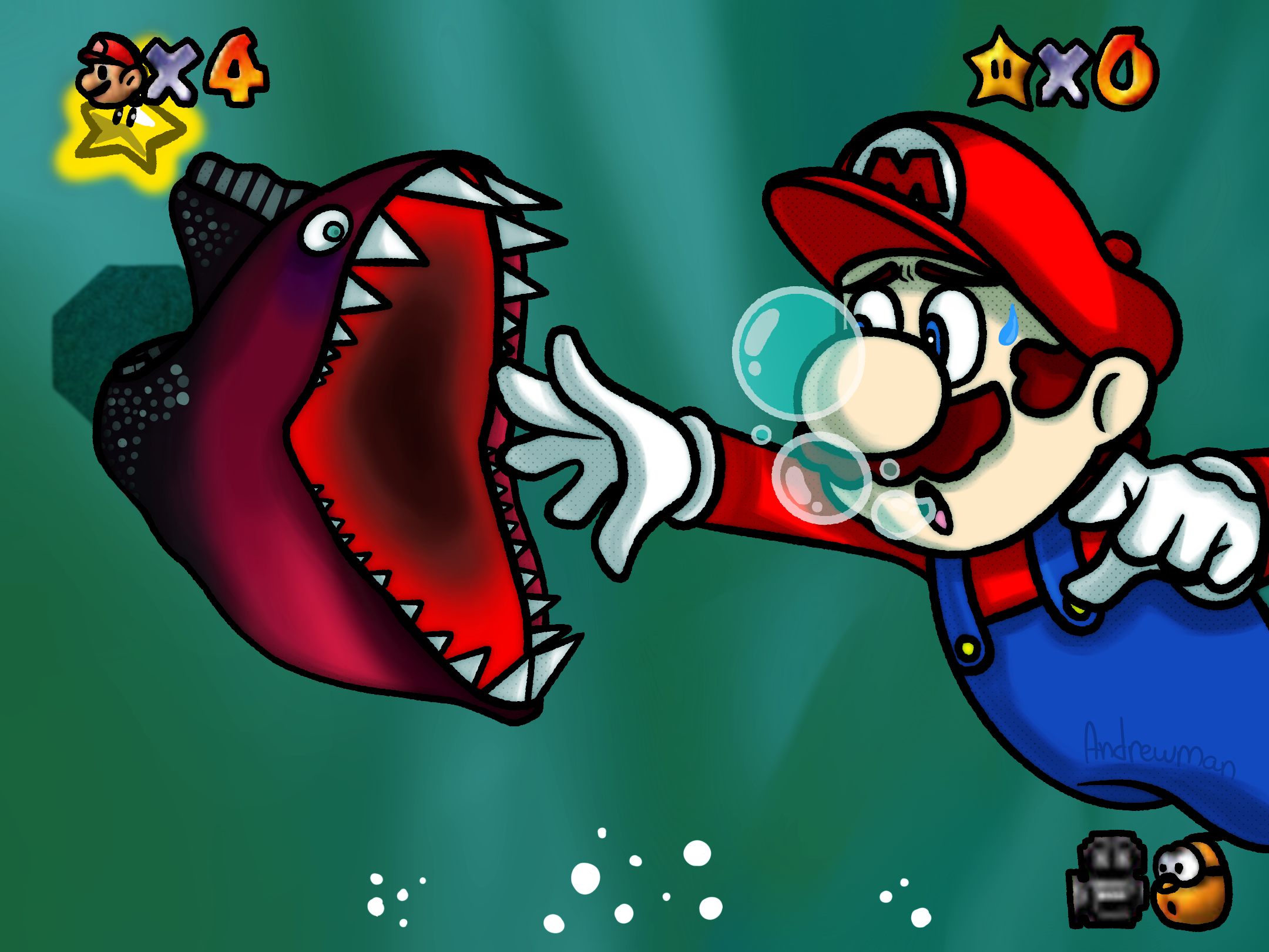 Wallpaper b7692 Unagi the Eel by Andrewmanng on Newgrounds HD Wallpaper b7692