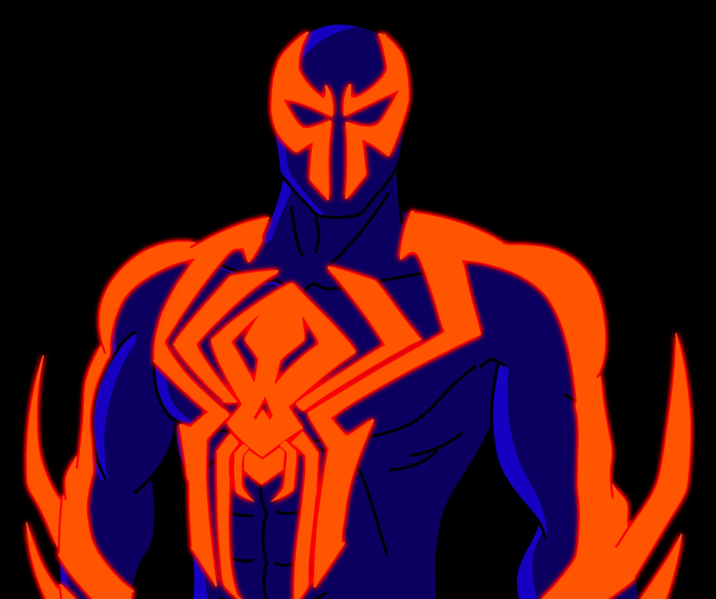 Wallpaper #01jMNJMBzN9vxX340j0f273 Spider Man 2099 by Zetamagnus101 on Newgrounds