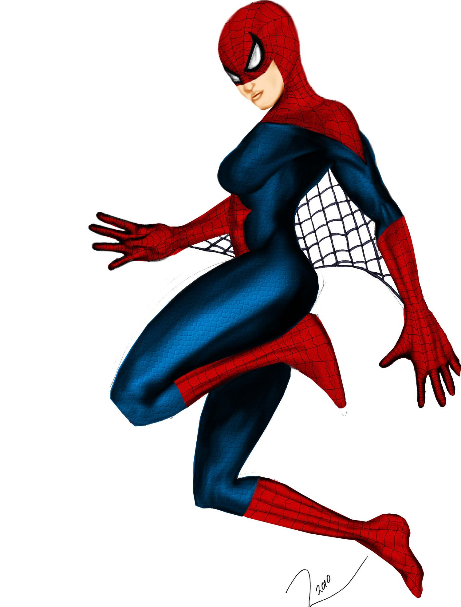 Wallpaper #nDGpNZMB5zzyi_yYQ1cr134 Spider Girl by Rene L on Newgrounds