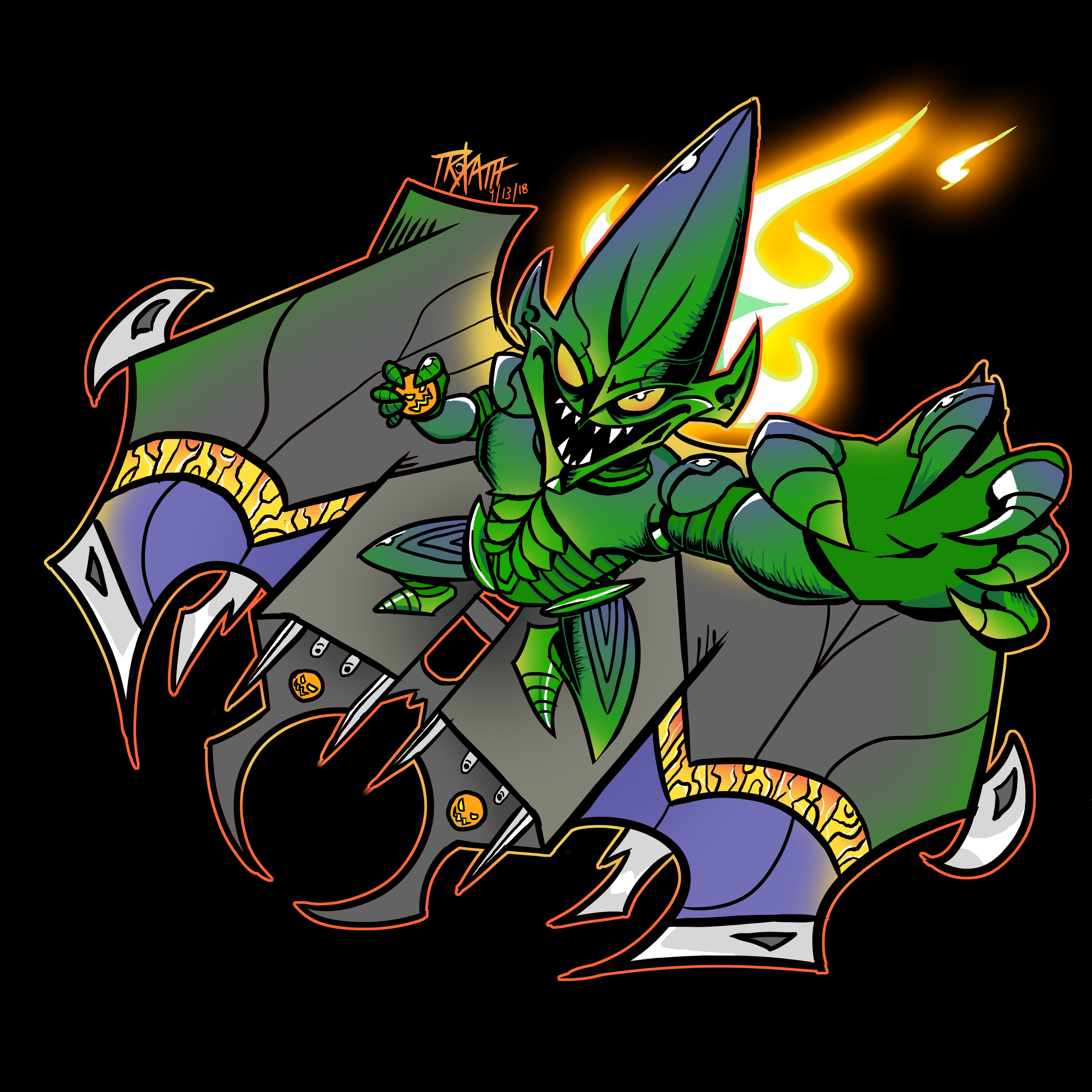 Wallpaper #GkAxMJMBJhL2WPbaVMA6398 Green Goblin by Tylergrendel on Newgrounds