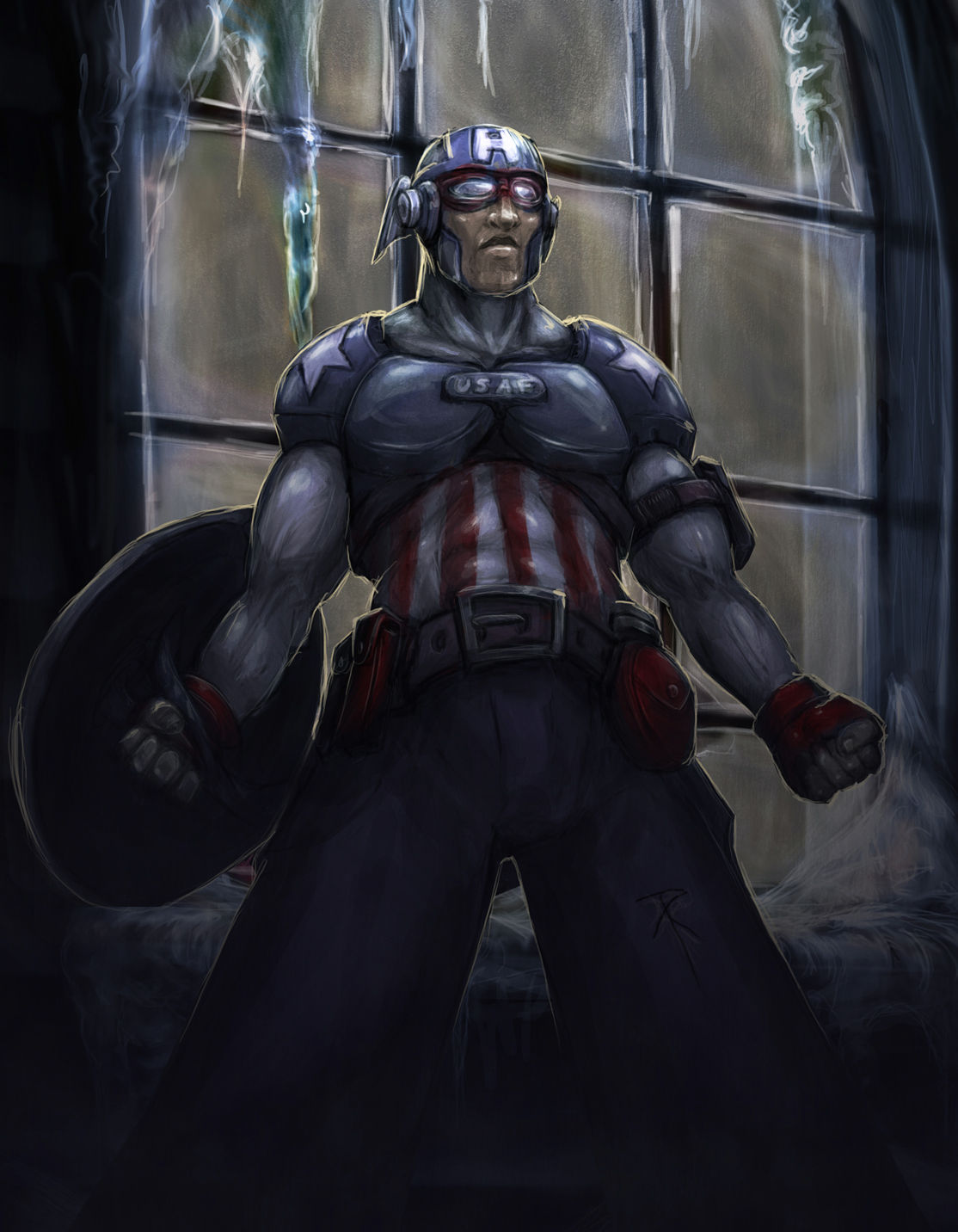 Wallpaper #GzHRNZMB5zzyi_yYiViU187 Captain America by Artist Lost on Newgrounds