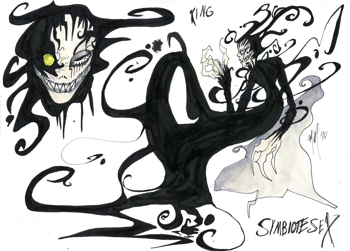 Wallpaper #OjHeNZMB5zzyi_yYs1js331 Symbiote Ex King by Linda Mota on Newgrounds