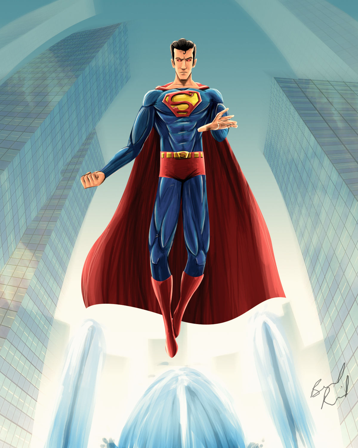 Wallpaper #DheCPpMBPLD5_VENvOBA125 Superman by Immadrawonyourface on Newgrounds
