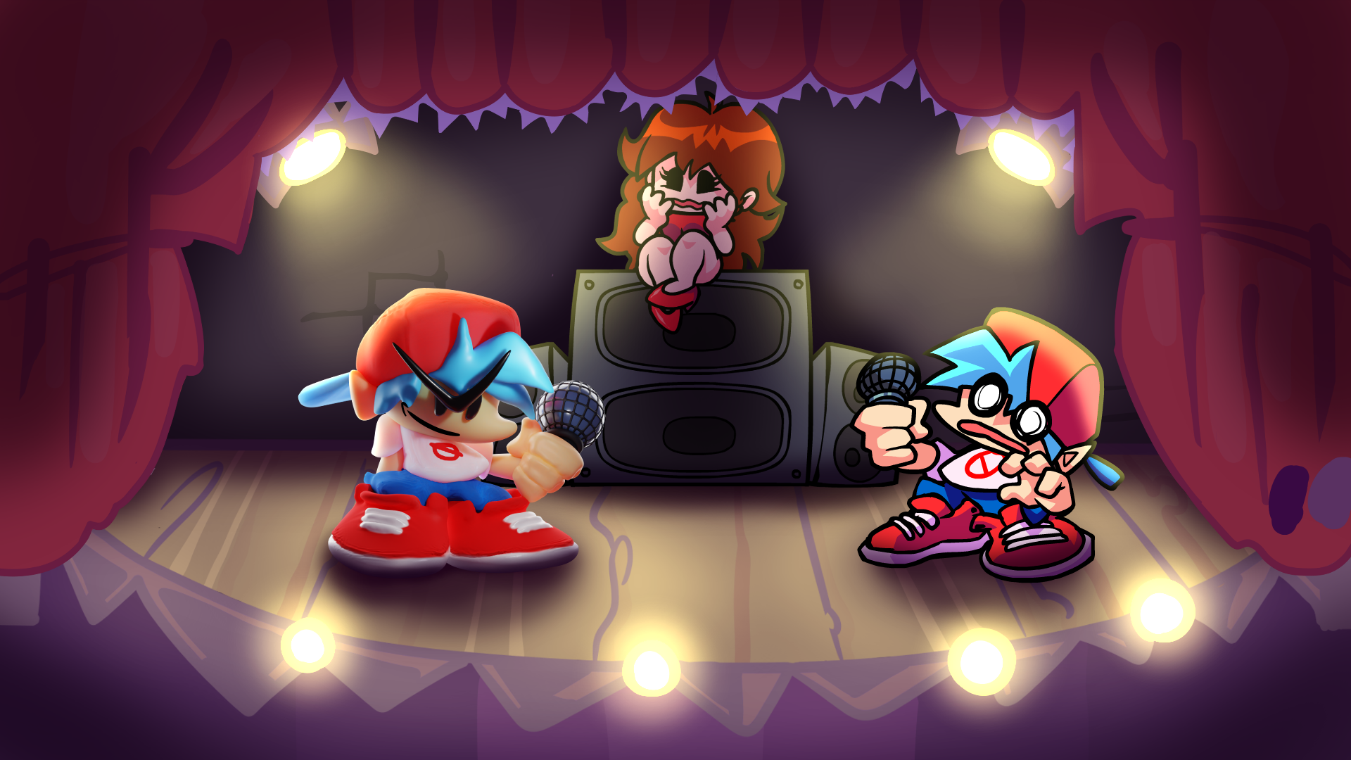 Wallpaper #FgCJ644BSdW8dNourhJS13 Fnf Rtx on by Goggledanimations on Newgrounds