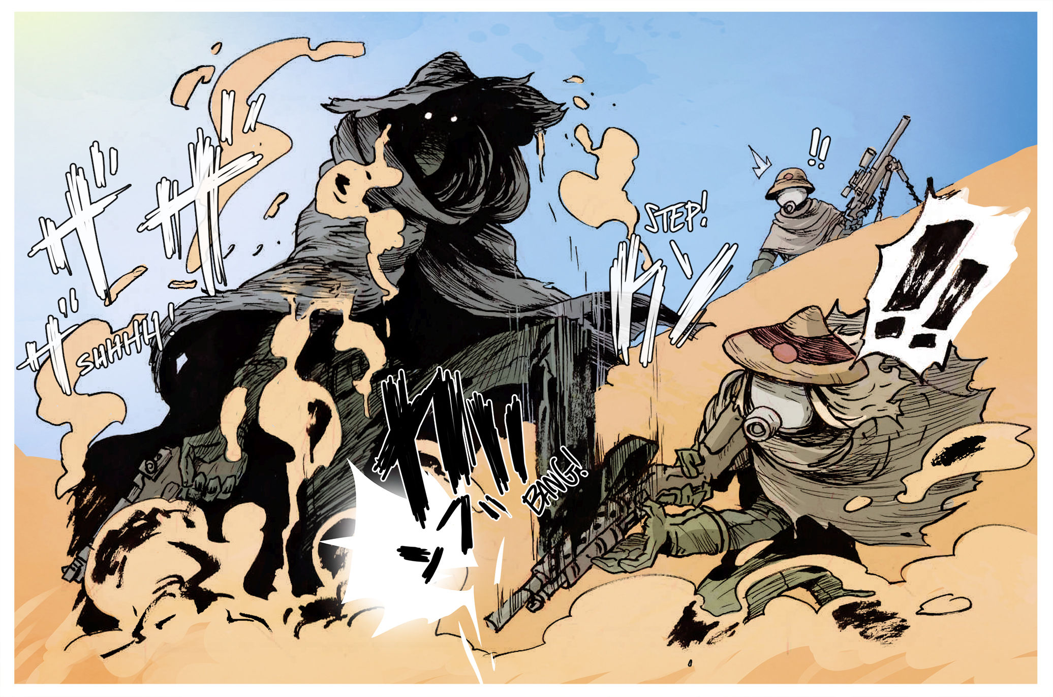 Wallpaper #QIf_MZMBPAdmKxa2_2NZ204 Desert Punk by Le Radji on Newgrounds