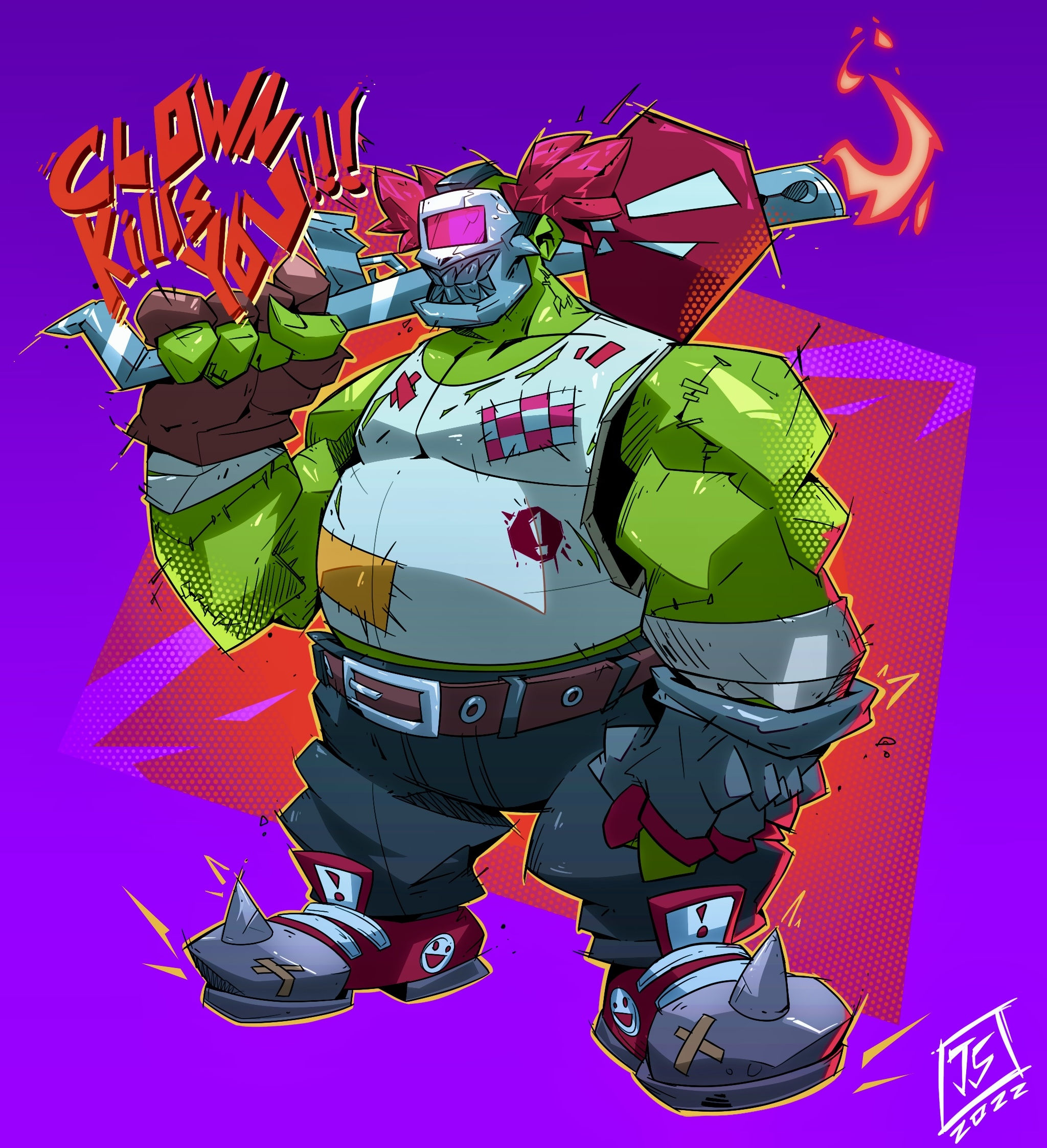Wallpaper #QIf_MZMBPAdmKxa2_2NZ307 Tricky Punk Concept by Sonkymonky on Newgrounds