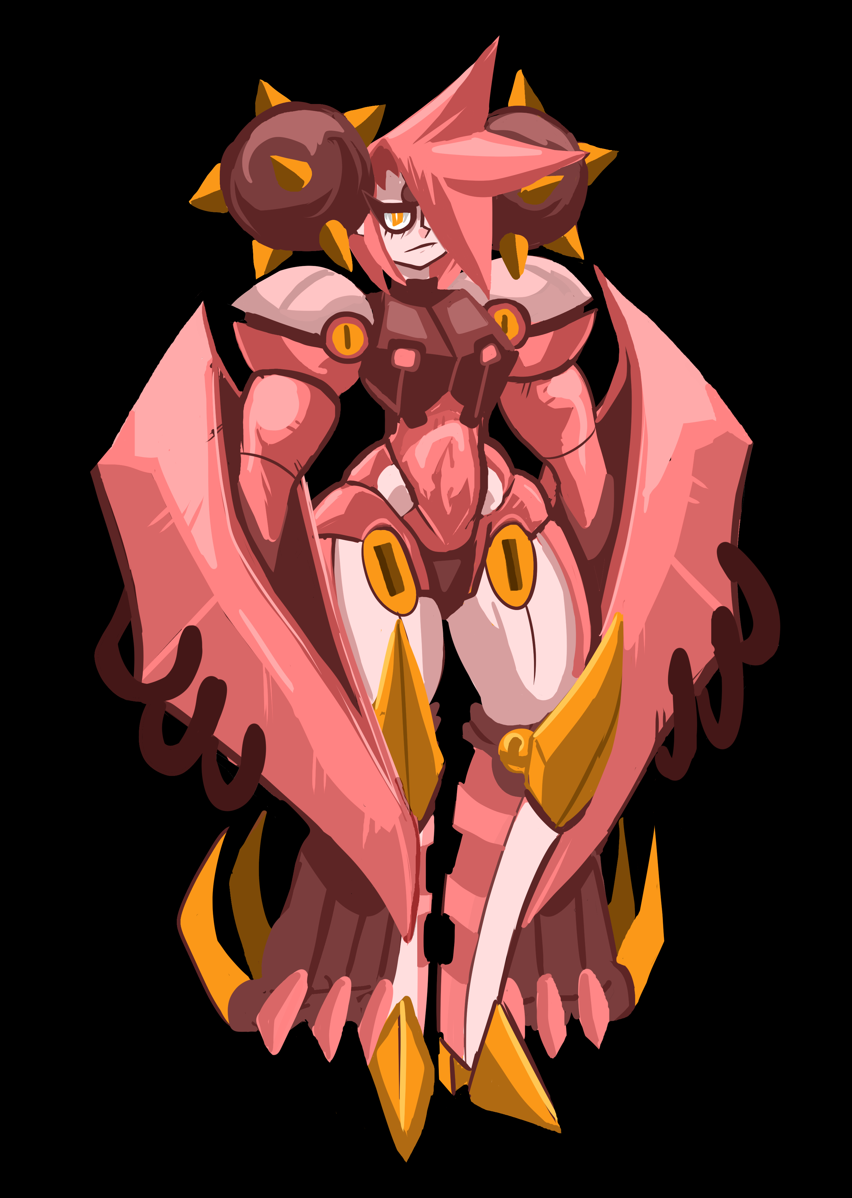Wallpaper #QmhAGpMBSpphPi3-ExsT8 Punk Cyberpunk Brawler by Bukimimata on Newgrounds