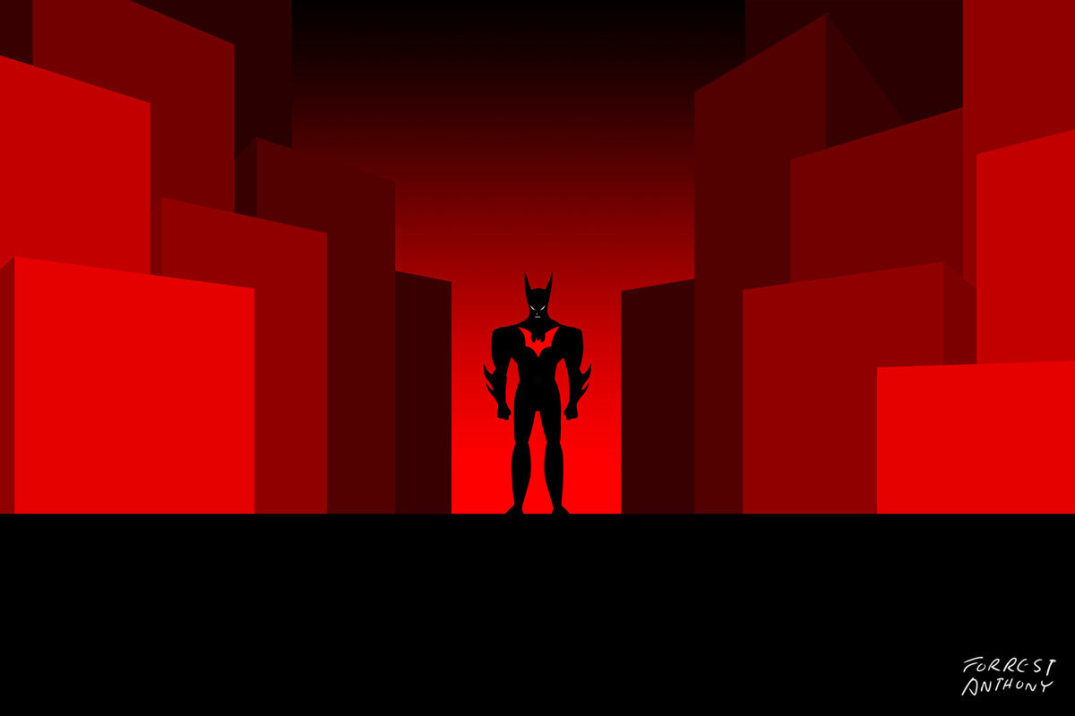 Wallpaper #tGdE85IBSpphPi3-fHSy127 Batman Beyond by Forrestanthony on Newgrounds