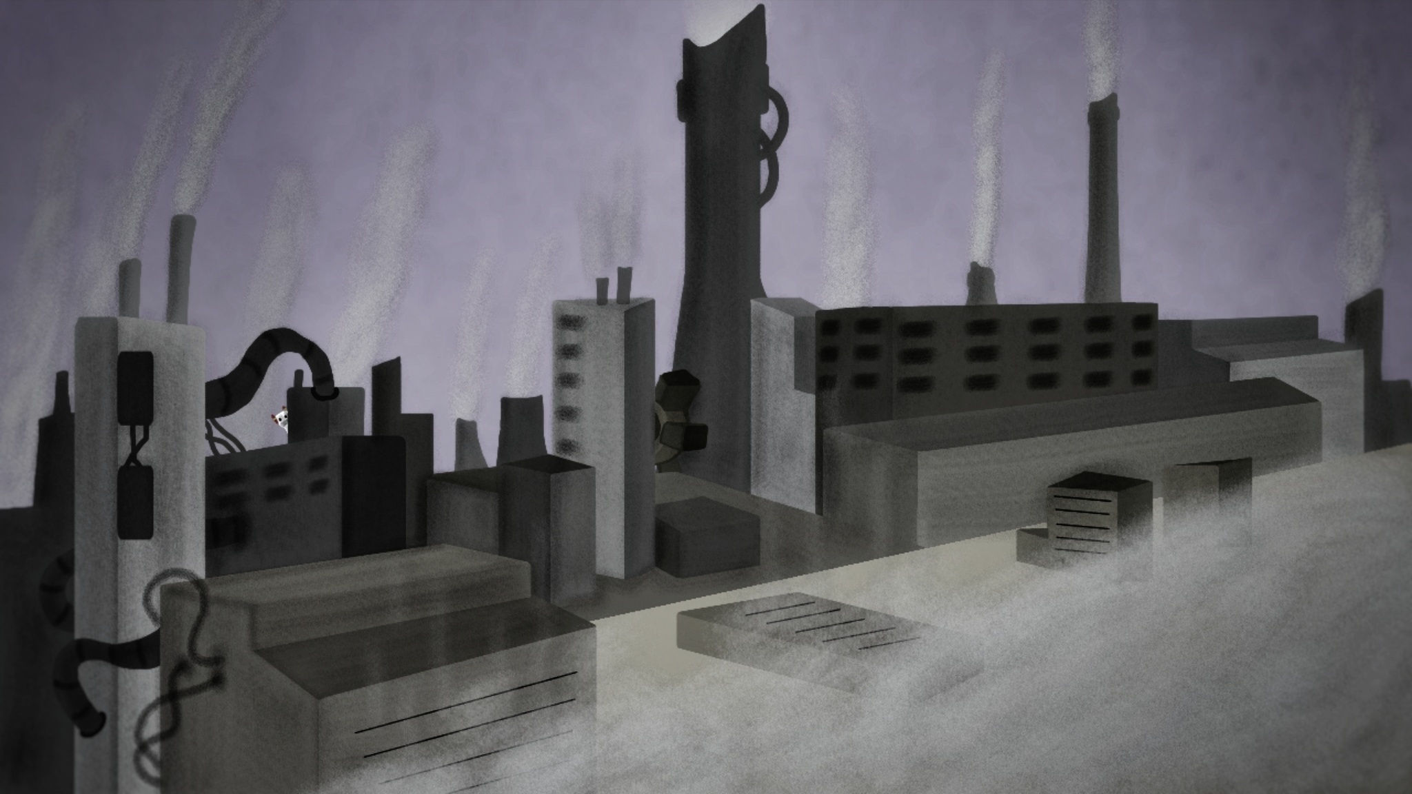 Wallpaper #NWcH9pIBSpphPi3-kYJt3 Dystopian Factories by Victoransxd on Newgrounds