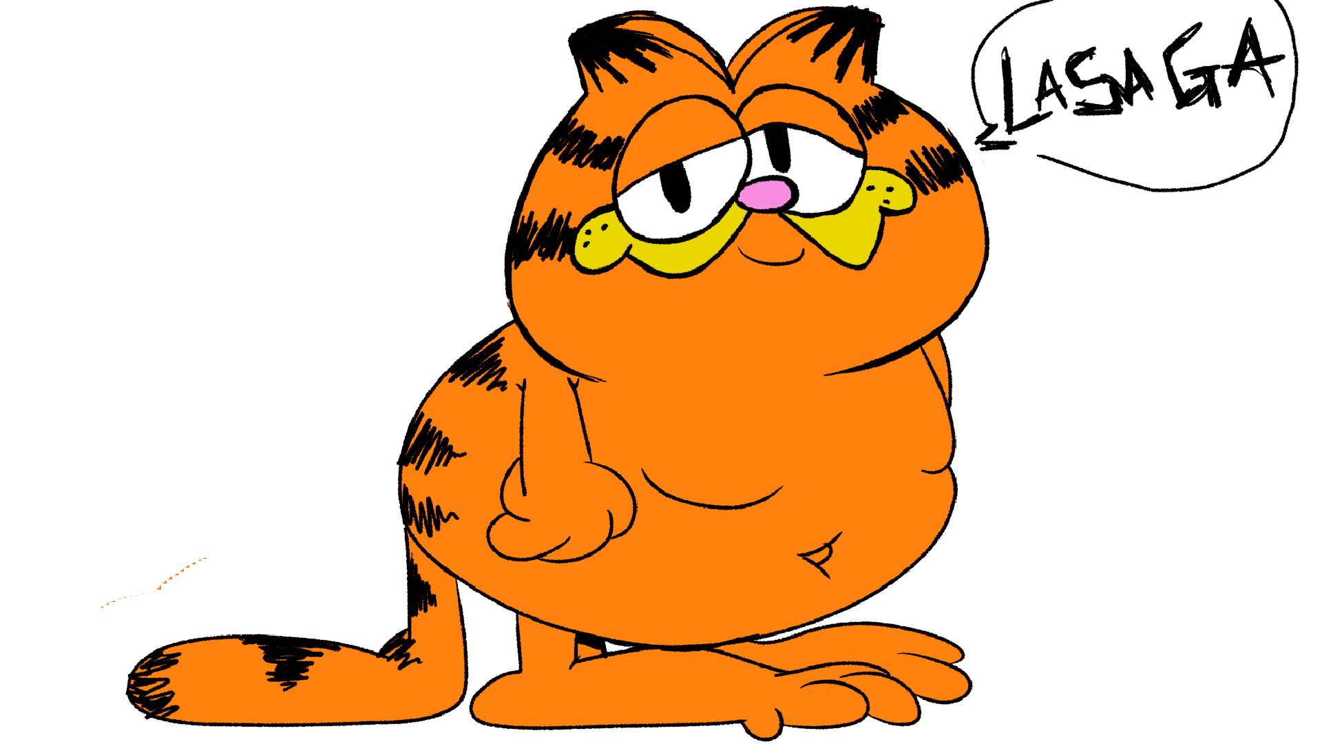 Wallpaper #JGdaBZMBSpphPi3-gLxf77 Wow Its Garfield by Criticalbanana on Newgrounds