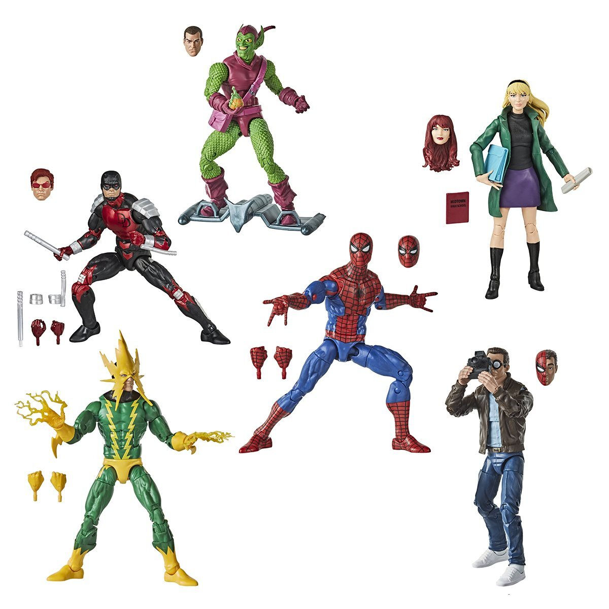 Wallpaper #Jn1a8Y4Bnwiau_P6LQkQ51 Welcome to the Chosen Prime Marvel Legends Spider Man Retro Wave 1 Set