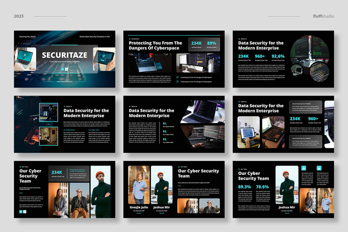 Wallpaper #gGdm8pIBSpphPi3-YnBU70 Cyber Security Powerpoint Template Nulivo Market