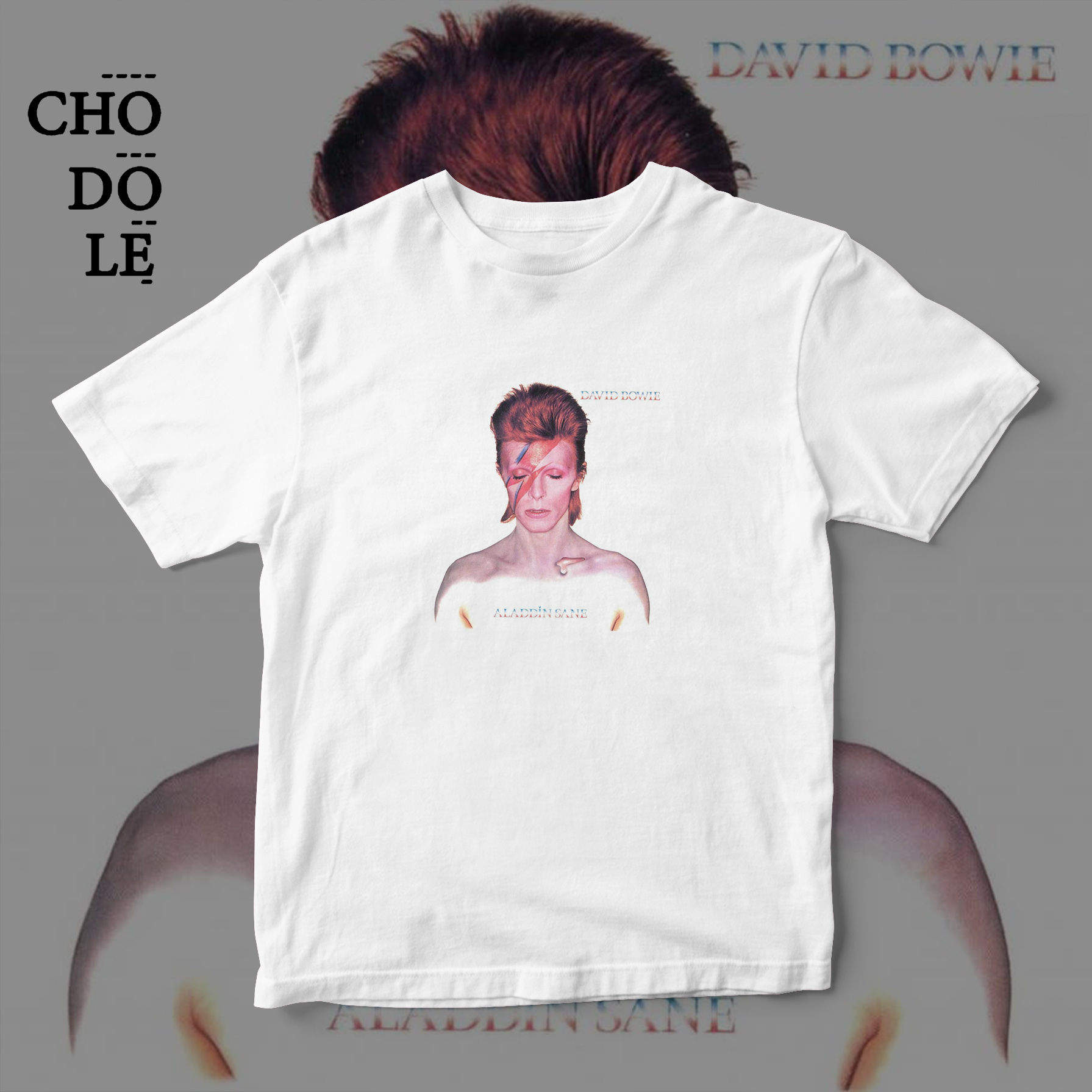 Wallpaper #7030a Aladdin Sane De David Bowie Cd Chez Libertemusic Ref123255141