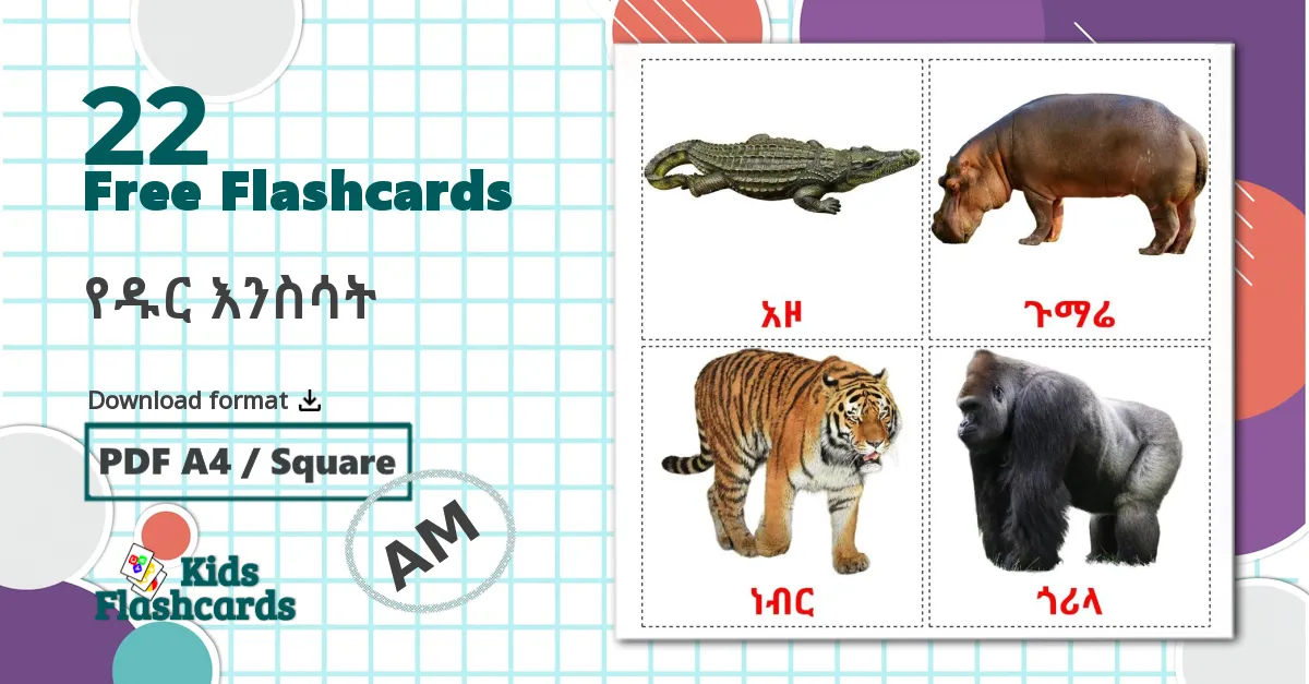 Wallpaper #sXf8J5MB-pgBXx60hKh2203 21 Free Jungle Animals Flashcards Pdf English Words