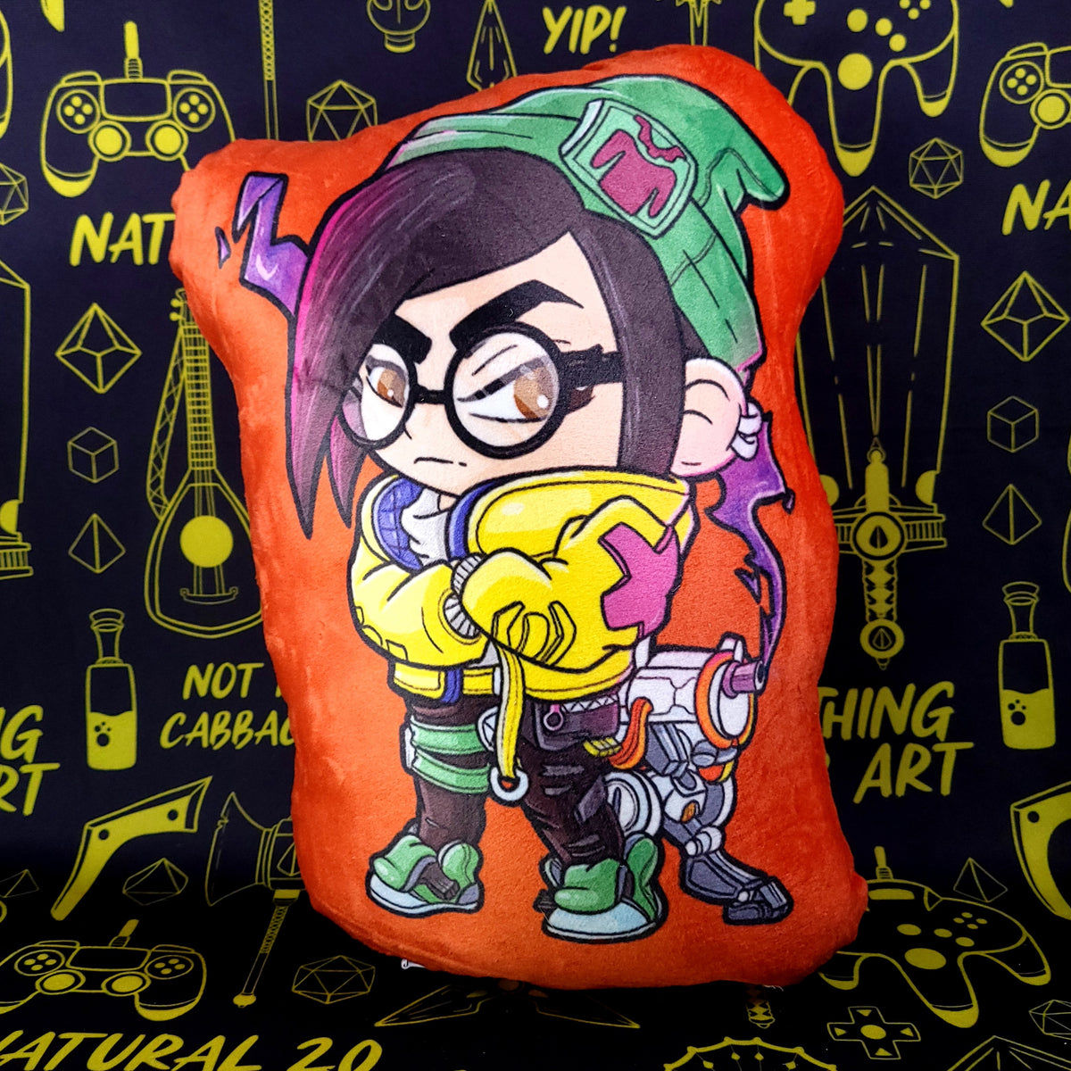 Wallpaper #IRlgGY8BtGB6xQ785nOE2 Killjoy Valorant Pillow Plush Something Major Art