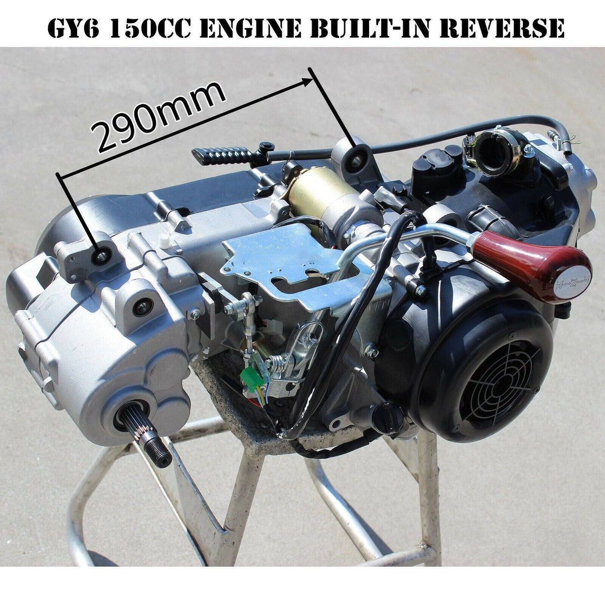 Wallpaper #CGjVE5MBSpphPi3-1AIl21 Gy6 150cc Fully Auto Reverse Engine Motor Quad Bike Dune Buggy Go Kart