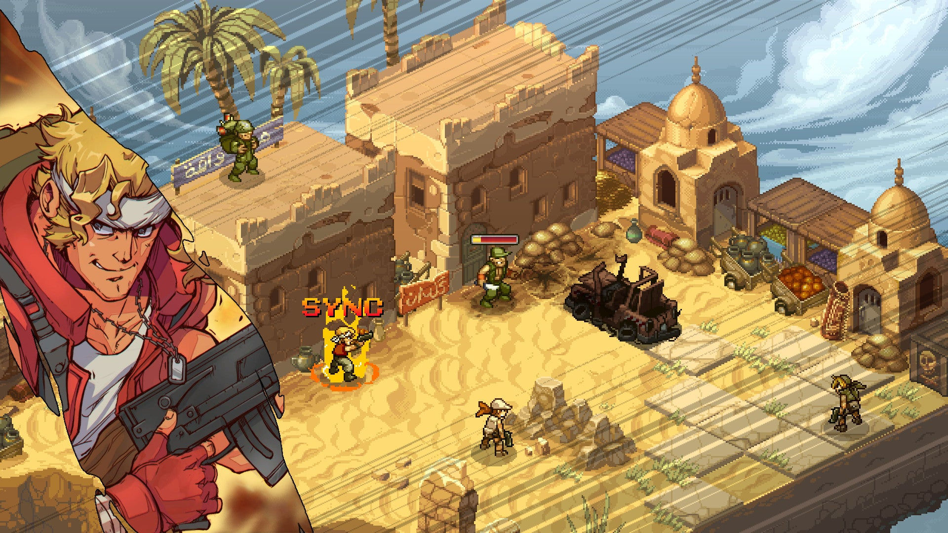 Wallpaper #tGh5I5MBSpphPi3-JzUR80 Isometric Turn Based Rpg Metal Slug Tactics Delayed into 2023