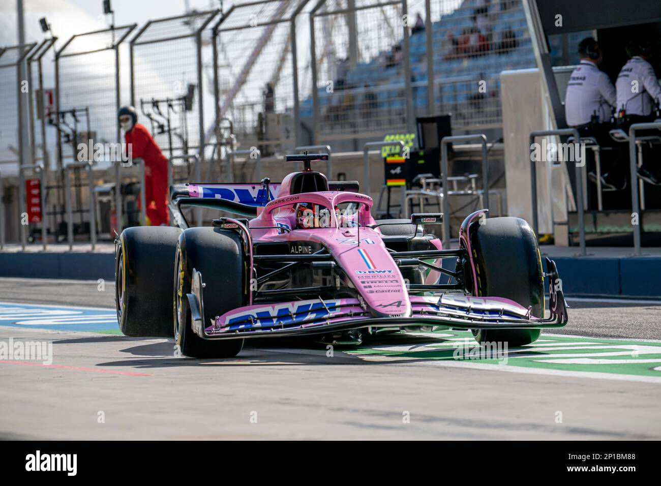 Wallpaper #FWfV7ZIBSpphPi3-5Vrx87 Bahrain International Circuit Bahrain March 03 Esteban Ocon Alpine