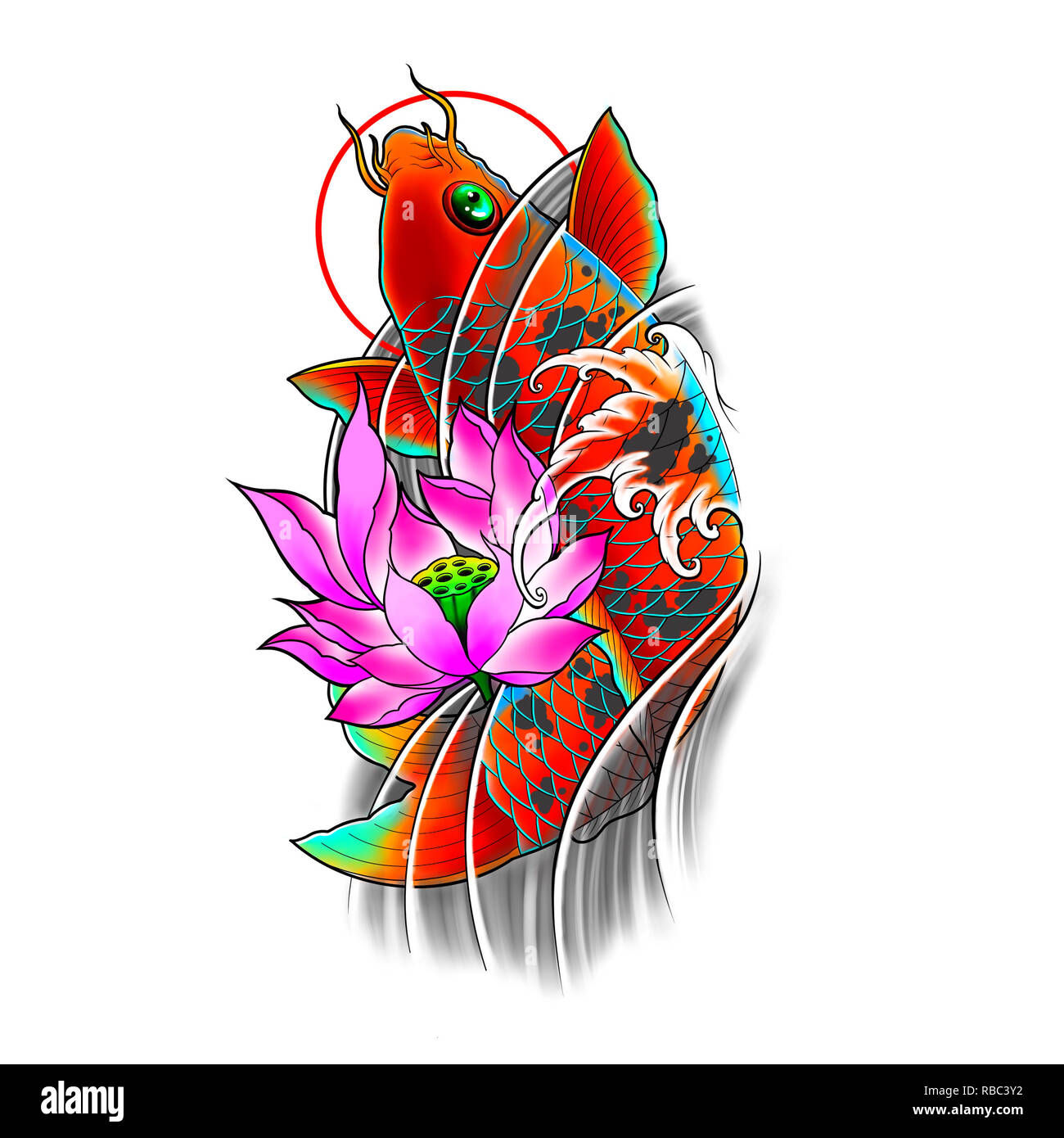 Wallpaper #5e6bc Black Yellow Koi Fish Fish Koi Tattoo Png and Vector with 5016 the