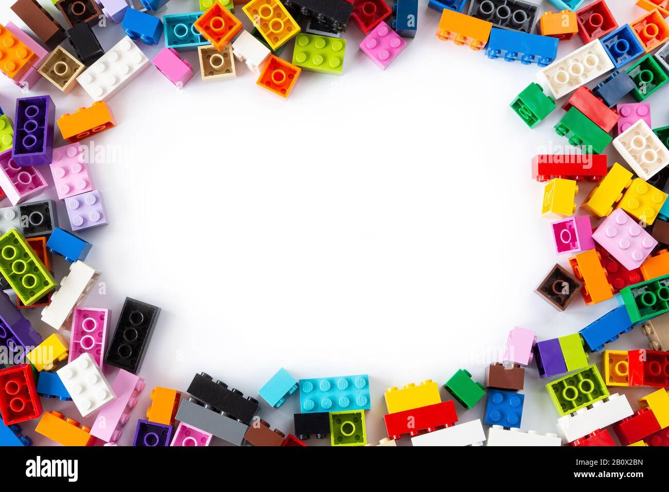 Wallpaper #HgPtYpMBpyOg8YnEB9Sq92 Close Up of a Cluttered Pile of Colorful Lego Bricks Viewed from Above