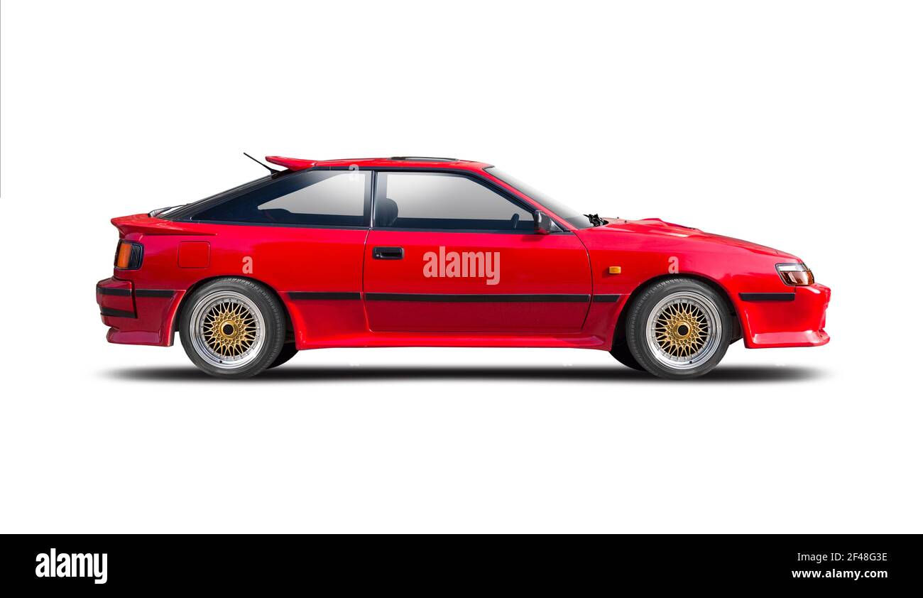 Wallpaper #vQAp7I4BSdW8dNouWxOV39 Classic Sport Japanese Car Isolated on White Background Stock Photo Alamy