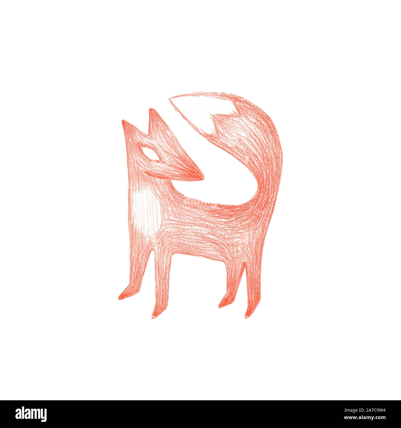 Wallpaper #3WdzBJMBSpphPi3-77fu202 Pencil Fox Pencil Cute Animal Drawings Animal Character Design and