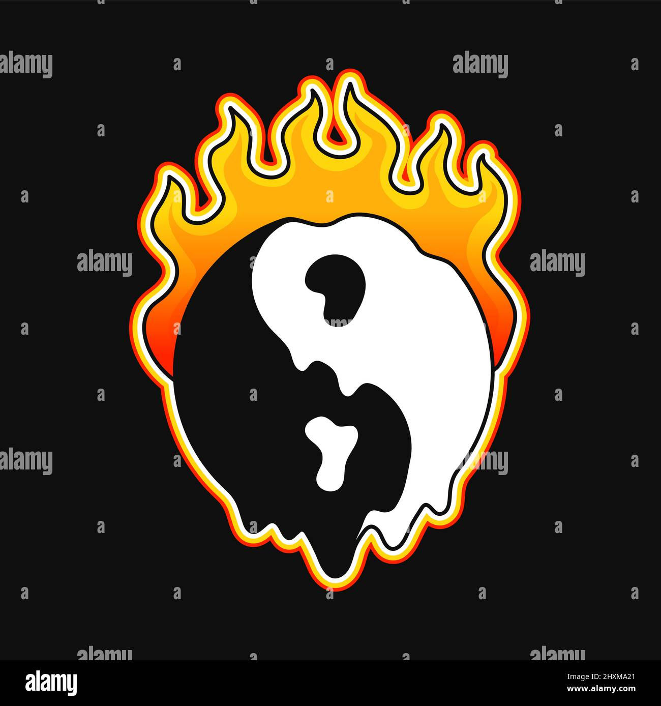 Wallpaper #uGeq85IBSpphPi3-JHaQ232 Fire and Ice Graphic