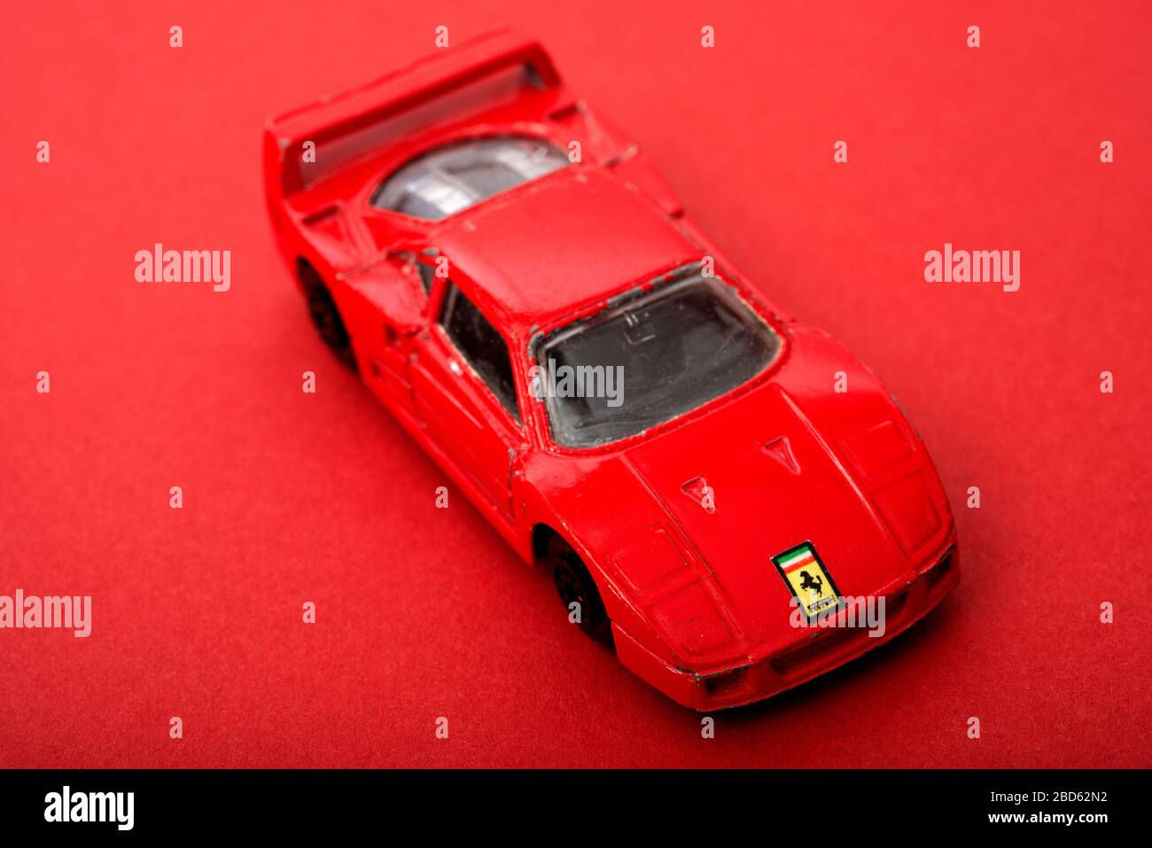Wallpaper #O2fS_ZIBSpphPi3-u52G53 Ferrari F40 Toy Car Stock Photo Alamy