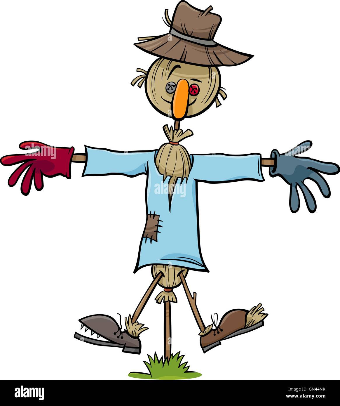 Wallpaper #1neqJpMB-pgBXx6036I434 Scarecrow Character Cartoon Stock Vector Image Art Alamy