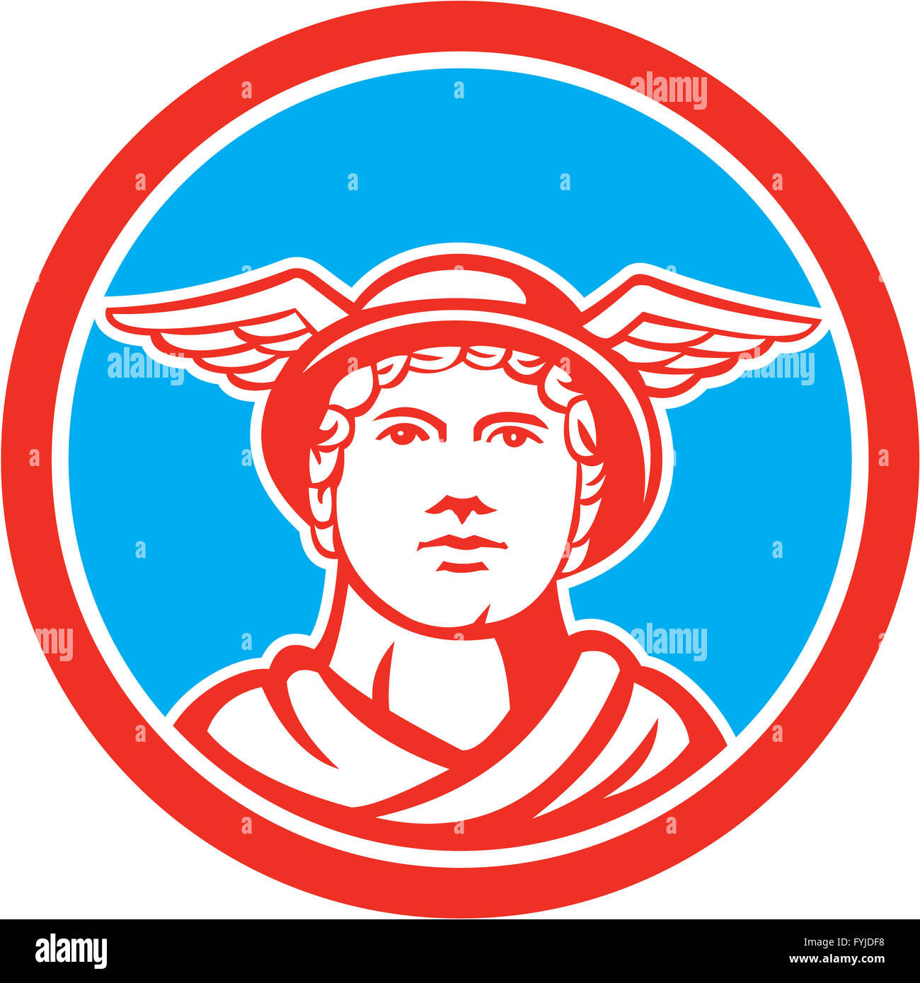 Wallpaper #PmfbDpMBSpphPi3-3OwJ398 Mercury Head Winged Hat Circle Retro Stock Photo Alamy