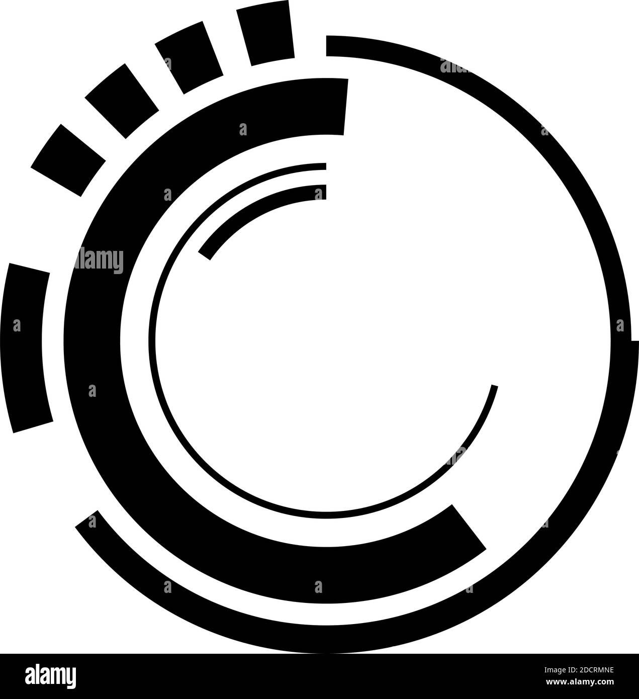 Wallpaper #WGh6GZMBSpphPi3-IxeB323 Geometric Sci Fi Cybernetics Cyber Segmented Circle Ring Design