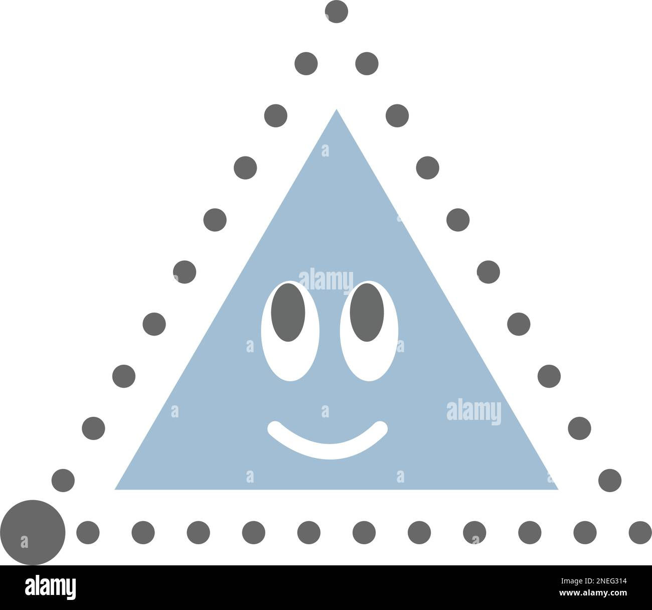 Wallpaper #PmeuAJMBSpphPi3-_adt135 Dotted Triangle Shape for Tracing Lines for Preschool and Kindergarten