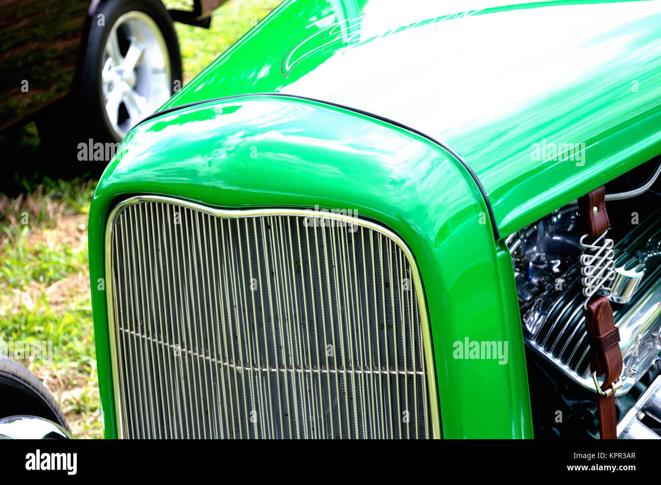 Wallpaper #69ec4 Morgan Sports Car Front Grill with Badges Stock Photo Royalty Free