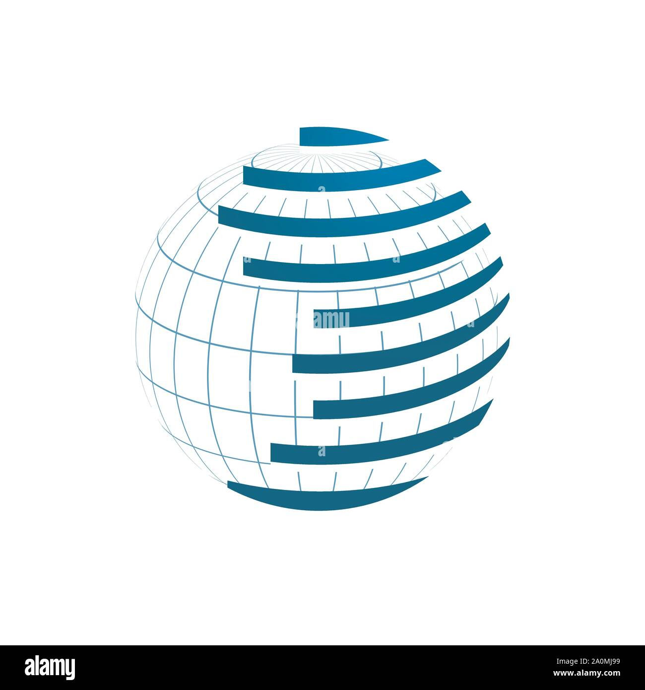 Wallpaper #BGcT6pIBSpphPi3-TUVE57 Abstract Technology Global Globe Logo Design Vector Illustrations Stock