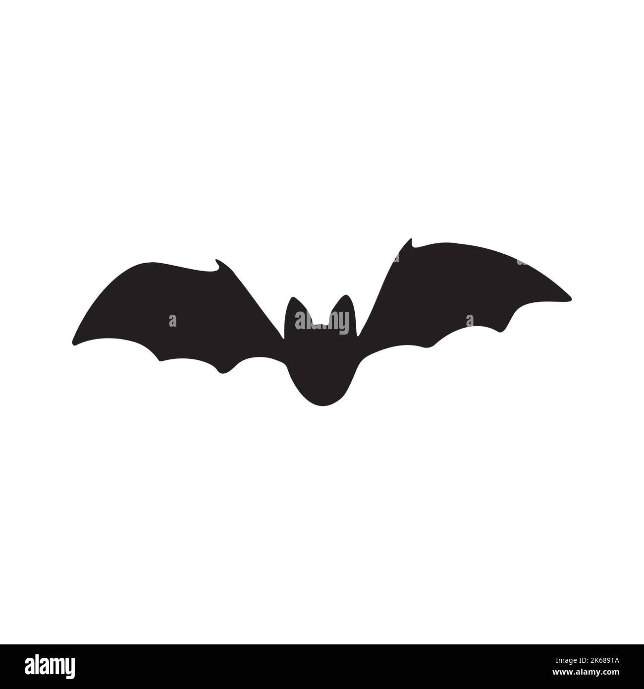 Wallpaper #xaVnOJMBVBiSkHCaAI0C53 Vector Flying Bat Silhouette Isolated on White Background Stock Vector