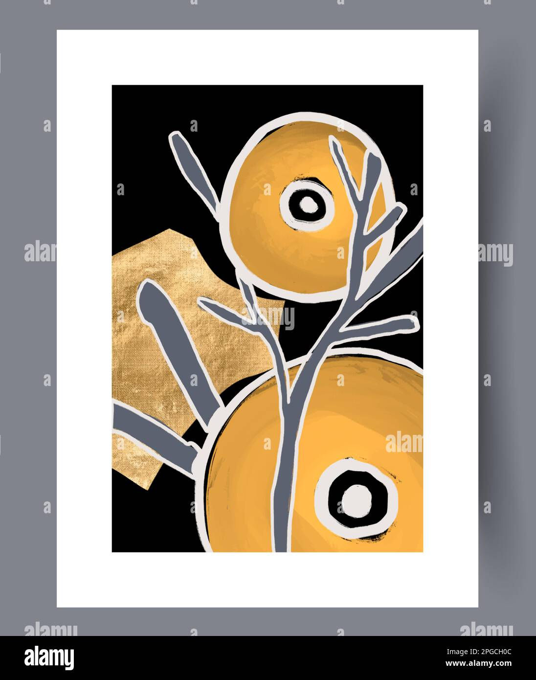 Wallpaper #gGfoDJMBSpphPi3-KuHk64 Abstract Surrealism Pictorial Objects Wall Art Print Stock Vector Image